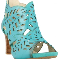 Sandales|Talons*Laura Vita Albane 048 Turquoise
